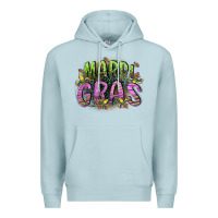 Blue Mist mardi gras Premium Hoodie - CowGirlArtShop