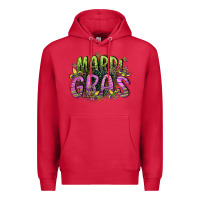 Cardinal mardi gras Premium Hoodie - CowGirlArtShop