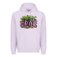 Lilac mardi gras Premium Hoodie - CowGirlArtShop