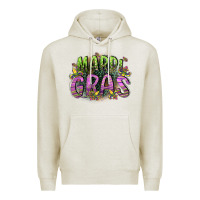 Oatmeal Heather mardi gras Premium Hoodie - CowGirlArtShop