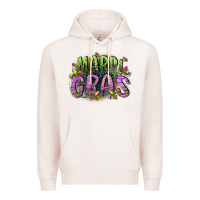 Pale Pink mardi gras Premium Hoodie - CowGirlArtShop