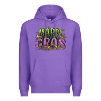 Purple mardi gras Premium Hoodie - CowGirlArtShop