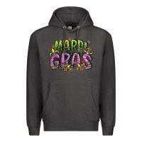 Smoke mardi gras Premium Hoodie - CowGirlArtShop