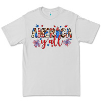 Dove Grey american y'all Premium Tee - JahusDesignShop
