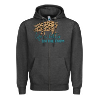 Charcoal Heather Life is Better on the Farm Zipper Hoodie - Bettercallsaul
