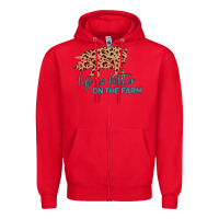 Red Life is Better on the Farm Zipper Hoodie - Bettercallsaul