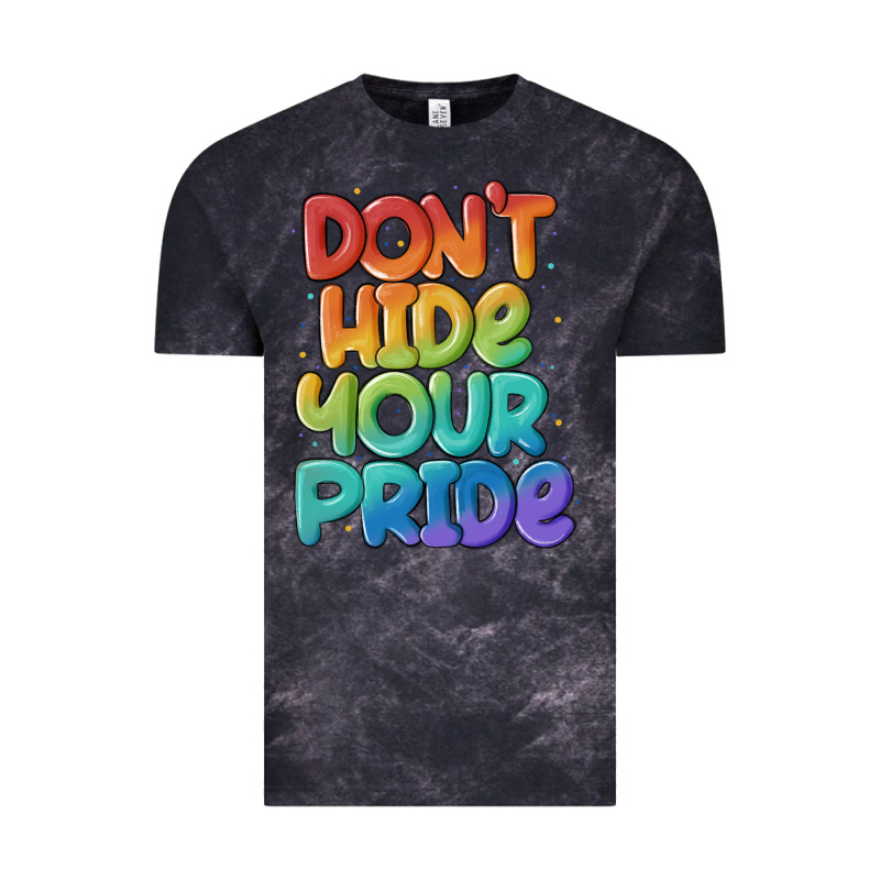Dont Hide Your Pride Vintage Tee by MaliasSmallBusiness | Teevron