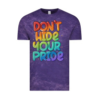 Cloud Purple dont hide your pride Vintage Tee - MaliasSmallBusiness