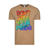 Vintage Coffee dont hide your pride Vintage Tee - MaliasSmallBusiness