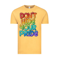 Vintage Mustard dont hide your pride Vintage Tee - MaliasSmallBusiness