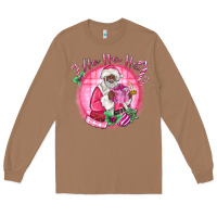 Toasted Coconut ho ho ho pink black santa christmas Long Sleeve Tee - MaliasSmallBusiness