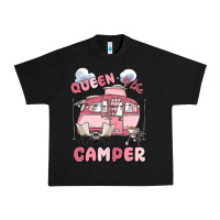 Black queen of the camper Urban Heavy Tee - MaliasSmallBusiness