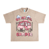 French Oak queen of the camper Urban Heavy Tee - MaliasSmallBusiness
