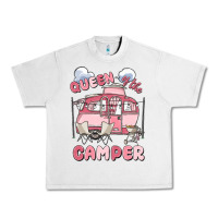 Lunar Rock queen of the camper Urban Heavy Tee - MaliasSmallBusiness