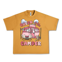 Peanut Butter queen of the camper Urban Heavy Tee - MaliasSmallBusiness
