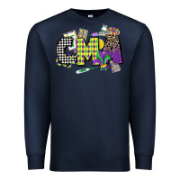 Navy cma mardi gras certified medical assistant Premium Sweatshirt - CowGirlArtShop