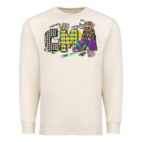 Sandshell cma mardi gras certified medical assistant Premium Sweatshirt - CowGirlArtShop