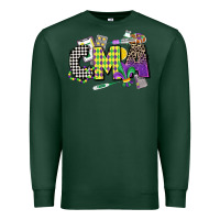 Sports Green cma mardi gras certified medical assistant Premium Sweatshirt - CowGirlArtShop