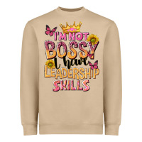 Mushroom im not bossy i just have leadership skills Heavyweight Sweatshirt - NancyCooperArtShop