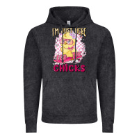 I'm Just Here For The Chicks Vintage Hoodie | Teevron