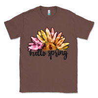 Chestnut hello spring Classic Tee - MaliasSmallBusiness