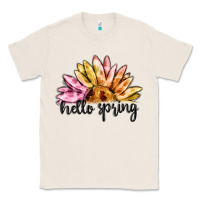 Natural hello spring Classic Tee - MaliasSmallBusiness