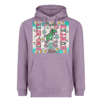 Lavender dino mite egg hunter Heavyweight Hoodie - TumblerDesignByShophia