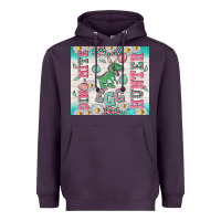 Plum dino mite egg hunter Heavyweight Hoodie - TumblerDesignByShophia