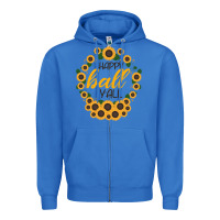 True Royal Happy Fall Sunflowers Zipper Hoodie - Bettercallsaul
