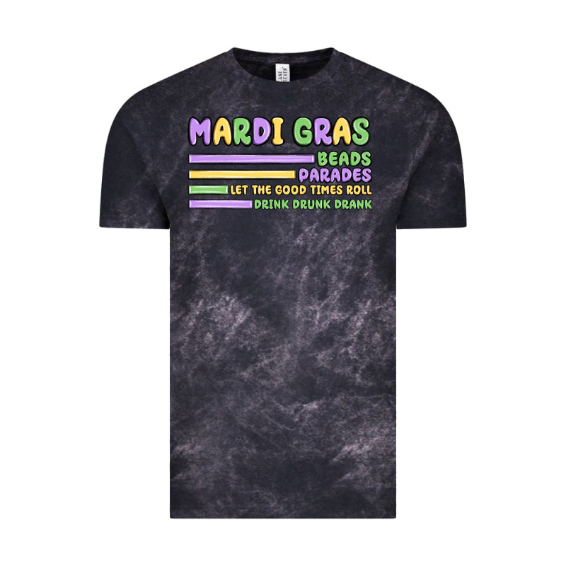 Mardi Gras Beads Vintage Tee by MaliasSmallBusiness | Teevron