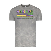 Cloud Rock mardi gras beads Vintage Tee - MaliasSmallBusiness