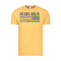 Vintage Mustard mardi gras beads Vintage Tee - MaliasSmallBusiness