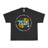 Pigment Black you are inspiration Urban Heavy Tee - MaliasSmallBusiness