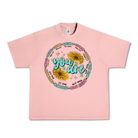 Salmon you are inspiration Urban Heavy Tee - MaliasSmallBusiness