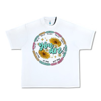 White you are inspiration Urban Heavy Tee - MaliasSmallBusiness