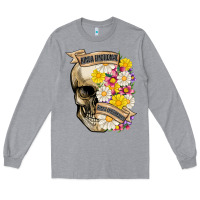 Heather Grey kinda emotional kinda emotionless Long Sleeve Tee - MaliasSmallBusiness