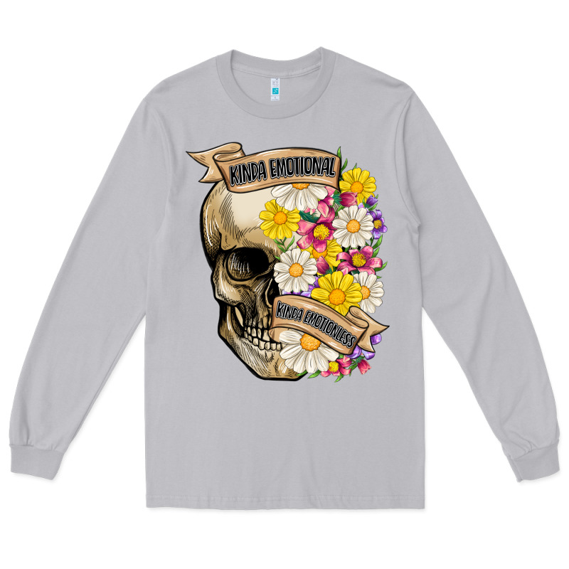 Kinda Emotional Kinda Emotionless Long Sleeve Tee by MaliasSmallBusiness | Teevron