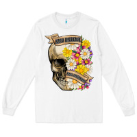 White kinda emotional kinda emotionless Long Sleeve Tee - MaliasSmallBusiness