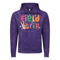 Cloud Purple i'm just here for the field trip Vintage Hoodie - MaliasSmallBusiness
