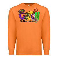 Carrot cajun to the core mardi gras Premium Sweatshirt - CowGirlArtShop