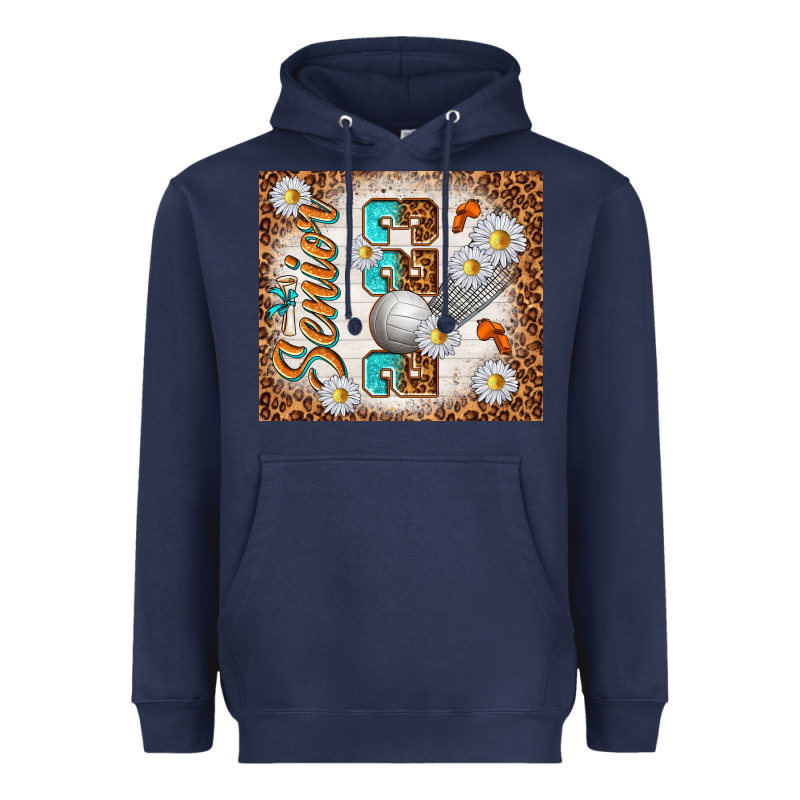 Senior 2023 Volleyball Heavyweight Hoodie by TumblerDesignByShophia | Teevron