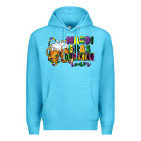 Ocean Blue mardi gras drinking team 12 inches 300 dpi Premium Hoodie - CowGirlArtShop