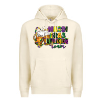 Tofu mardi gras drinking team 12 inches 300 dpi Premium Hoodie - CowGirlArtShop