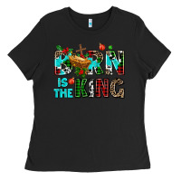 Black born is the king Ladies Tee - AdoDesignShop