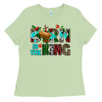 Matcha born is the king Ladies Tee - AdoDesignShop