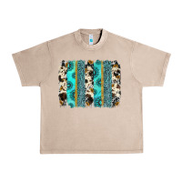 French Oak gemstone sunflower cowhide brushstroke Urban Heavy Tee - AdoDesignShop