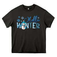 Asphalt hello winter Heavy Core Tee - JahusDesignShop