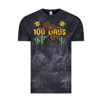 Cloud Black 100 days y'all Vintage Tee - MaliasSmallBusiness