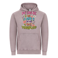 Vintage Zinc because he lives face tomorrow Vintage Hoodie - MaliasSmallBusiness
