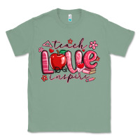 Sage teach love inspire valentines day Classic Tee - MaliasSmallBusiness